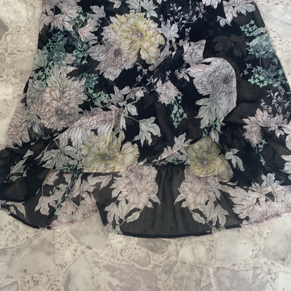 Band of Gypsies Floral wrap dress Large - Picture 3 of 6